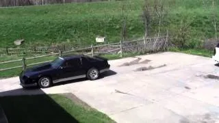 Camaro burnout failed