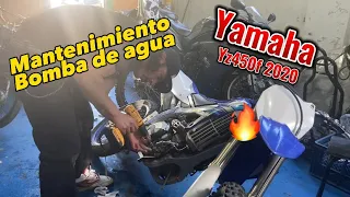 Mantenimiento bomba de agua yamaha Yz450f 2020