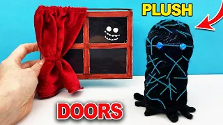 Making DOORS Halt Plush & Window Jumpscare ROBLOX - DIY Toy ! *How To Make* | Cool Crafts