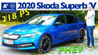 2020 Skoda Superb iV PHEV SportLine - Kaufberatung, Test deutsch, Review, Fahrbericht Ausfahrt.tv