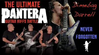 The Ultimate Dimebag Darrell (Pantera) Guitar Riffs Battle