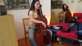 Platti, Cello Sonata No. 1, Adagio // Baroque Cello