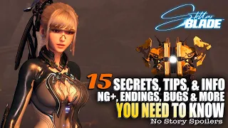 15+ Secrets Tips & Tricks Stellar Blade NG+, Nano Suits, ENDINGS & More