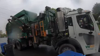 Waste Management Trucks Vs. Cart lines pt 2 (2020)