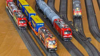 H0 Scale Running Session on the XL-Layout