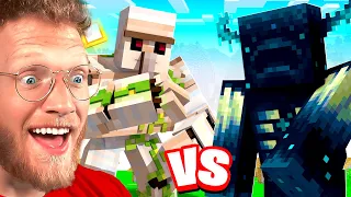 IRON GOLEM vs WARDEN! (Minecraft Animation)