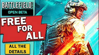 Battlefield 2042 Open Beta FREE FOR ALL 😱 All the Details (PS4/XBOX/PC)