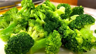 How to properly and quickly cook frozen broccoli. How to cook broccoli the right way.