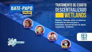 🍃 💧  Bate-Papo Online: Tratamento de Esgoto Descentralizado – Wetlands