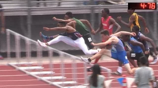 2016 TF - CIF-ss Prelims (Div 1) - Men's 110 Hurdles (5 Heats)