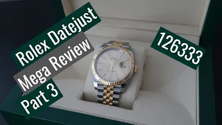 Rolex Datejust Mega Review Part 3 - Rolex Datejust 41 126333