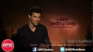 Taylor Lautner Talks Twilight: Breaking Dawn Part 1 With AMC