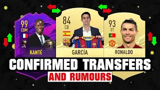 FIFA 22 | NEW CONFIRMED TRANSFERS & RUMOURS! 🤪🔥 ft. Garcia, Kante, Ronaldo... etc