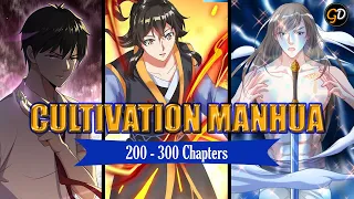 TOP 10+ Cultivation Manhua with 200 - 300 Chapters | Xianxia | Xuanhuan | Shounen | Seinen