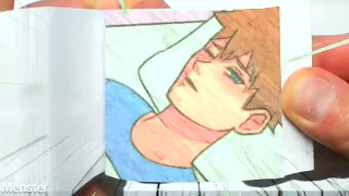 Steve Chooses Alex or Endergirl | Flip Book Minecraft Anime EP 9 Animation