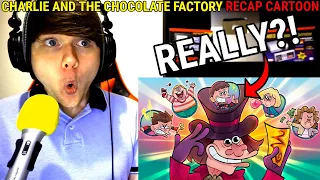 The Ultimate "Charlie and the Chocolate Factory" Recap Cartoon Cas van de Pol REACTION!