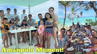 Kristine Hermosa Oyo Sotto Danica Mark Pingris Pauleen Luna Vic Sotto Grand Children Amanpulo Moment