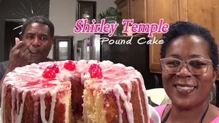 Shirley Temple Pound Cake🍒 | Cream Cheese Cherry Glaze 🍒 | It Is Absolutely Delicious!