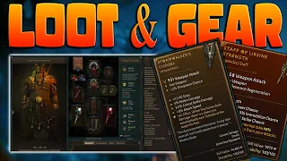 DIABLO 4 FULL LOOTING & GEARING EXPLAINED! Armor, Weapons, Glyphs, & More! | Diablo 4!