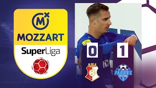 Mozzart Bet Super liga 2022/23 - 33.kolo: NAPREDAK – RADNIK 0:1 (0:0)