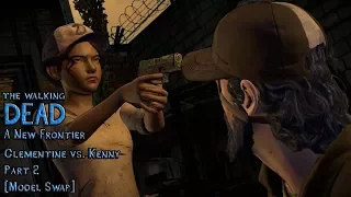 Walking Dead Season 3 - Clementine vs. Kenny Part 2 [Model Swap]