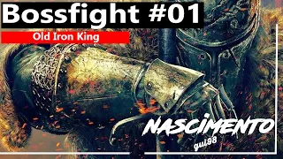 Dark Souls 2 - Old Iron King ( Boss fight ) #1