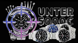 Die Rolex killer | 5.000€ Einsteiger Uhren zu YouTube Preisen | Omega