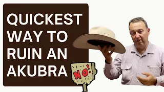 Quickest Way To RUIN An Akubra!