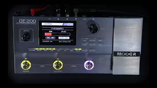 MOOER GE200 Tutorial Part - 4   LOOPER and RHYTHM