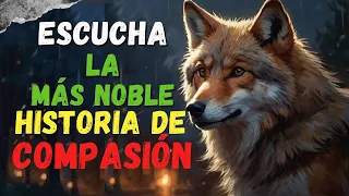 ANYLA EL LOBO QUE FUE RESCATADO  y una noble lección sobre la COMPASIÓN |Cuentos para reflexionar🧡|