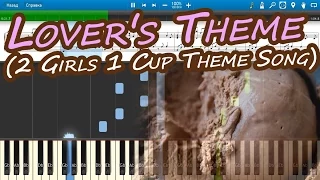 Herve Roy - Lover's Theme (2 Girls 1 Cup - Theme Song) [Piano Tutorial | Sheets | MIDI] Synthesia