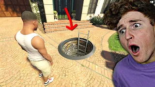 I Found A SECRET ROOM Under Michaels House.. (GTA 5 Mods)