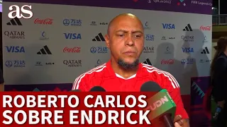 QATAR 2022 | ROBERTO CARLOS OPINA sobre el FICHAJE de ENDRICK por el REAL MADRID | Diario AS