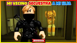 MI VECINO SECUESTRA A MI HIJA 😱 Roblox Brookhaven rp Mini Pelicula (Historia de roblox)