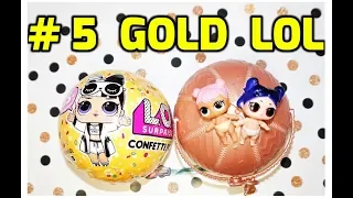 LOL WAVE 2 GOLD BALL 100% HACK WEIGHT Confetti POP Series 3 Lil DAWN & DUSK