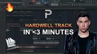 HOW TO MAKE: A Hardwell Track In 3 MINUTES