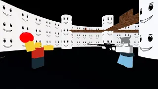 baller vs A43 (roblox PM 6:06 sublevel 30 animation)