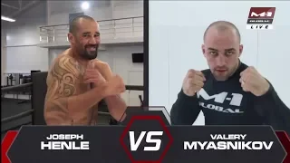 Джозеф Хенли vs Валерий Мясников, M-1 Challenge 88