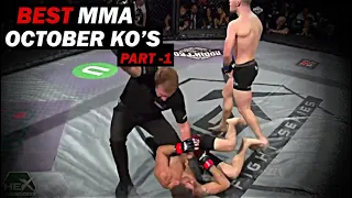 MMA's Best Knockouts of the October 2023, HD | Part 1
