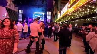 FREMONT STREET LAS VEGAS DAY&NIGHT SCENES NOVEMBER 2019