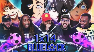 Round 2 vs King Barou! Blue Lock 1x14 Reaction!