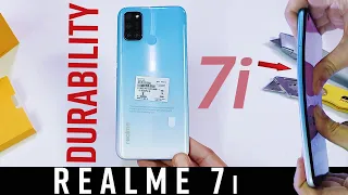 Realme 7i Durability Test - not Same as realme 7 Pro!? DROP TEST|BEND|WATERPROOF-SCRATCH FAIL|