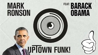 Barack Obama Singing Uptown Funk by Mark Ronson (ft. Bruno Mars) | MYDAMTOM