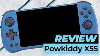 Powkiddy X55 Review - Is it the latest Powkiddy RGB10 Max 2 ? Retro Gaming Handheld Review