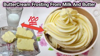 Buttercream frosting | Buttercream Recipe | Whipped Cream Recipe | buttercream Frosting Recipe