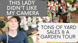 Encountering a GoPro skeptic on Community Yard Sale Day! Join me as I explore the sales!