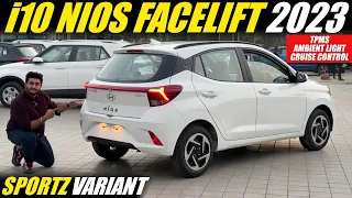 Grand i10 Nios Sportz 2023 - Most Feature Rich & Value For Money | Walkaround with On Road Price