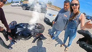 NEW RIDERS SHOULD SEE THIS - Crazy Motorcycle Moments - Ep. 458