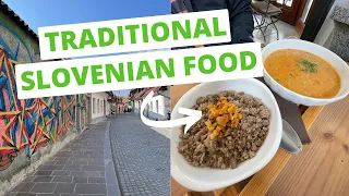 SLOVENIAN FOOD TOUR! Epic Food Tour Through Ljubljana.