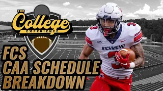 CAA Schedule Breakdown | The FCS College Football Experience